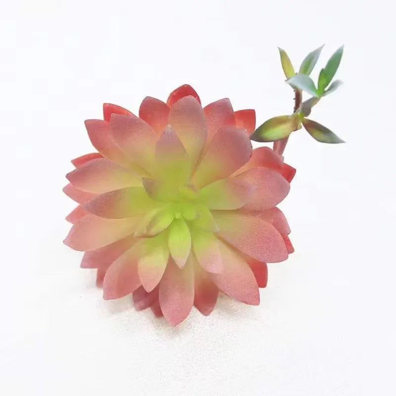 plantes artificielles feuilles fleurs vert rouge bleu jaune moderne minimaliste extérieur accrochéDecorationMur
