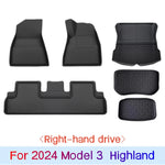 tapis sol coffre tesla model model noir antidérapant 3d fibre synthétique fibre naturelle environnement