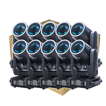 projecteur led noir moderne dmx 200w effets arc ciel spot prisme rotatif scène disco