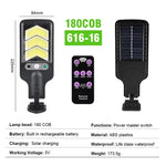 lumière solaire rue extérieure ip65 led noire moderne capteur mouvement autoinstallation