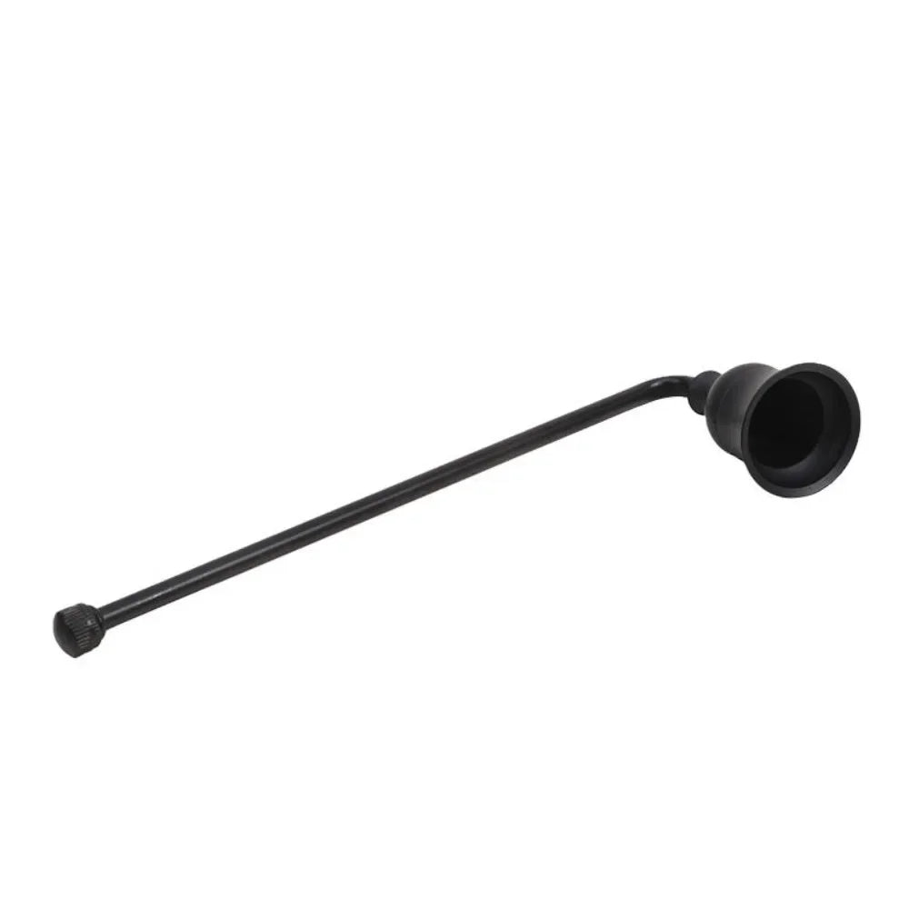 éteignoir bougie couvercle fer moderne noir doré argenté simple lisse opaques long court