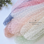 tulle rose blanches bleu vert beige translucide decoratif tissu maille
