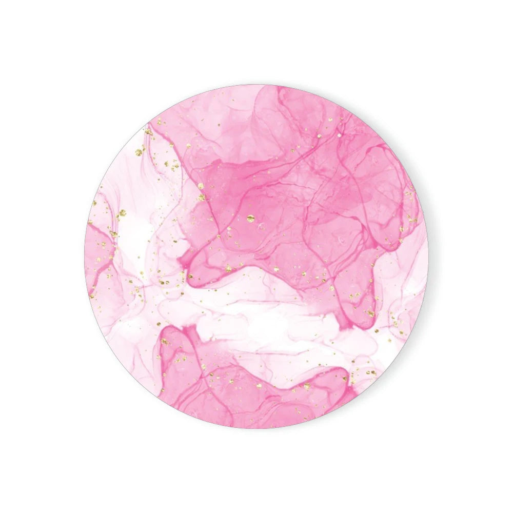 sous verres marbrés modernes élégants noir blanc doré rose bleu gris