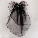voile mariée femme blanc tulle fin classique clips métalliques longueur épaules adulte cascade