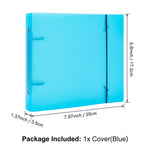 organisateur pochoirs scrapbooking portfolios anneaux couleurs motifs floraux géométriques feuilles transparentes étiquettes autocollantes pochettes