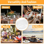 housses table ronde transparentes imperméables pvc 102 160cm maison solides