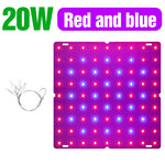 lampe led culture plantes rose rouge bleu moderne grille led crochets adaptateurs eu us