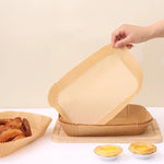 papier cuisson non adhésif 23cm barbecue four transparent moderne 100 pièces jetables