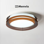 plafonniers modernes lampes marron doré argenté lumière led ondule