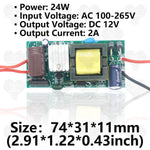 transformateur électrique led alimentation 12v 05a 1a 2a 3a 6w 12w 24w 36w circuits