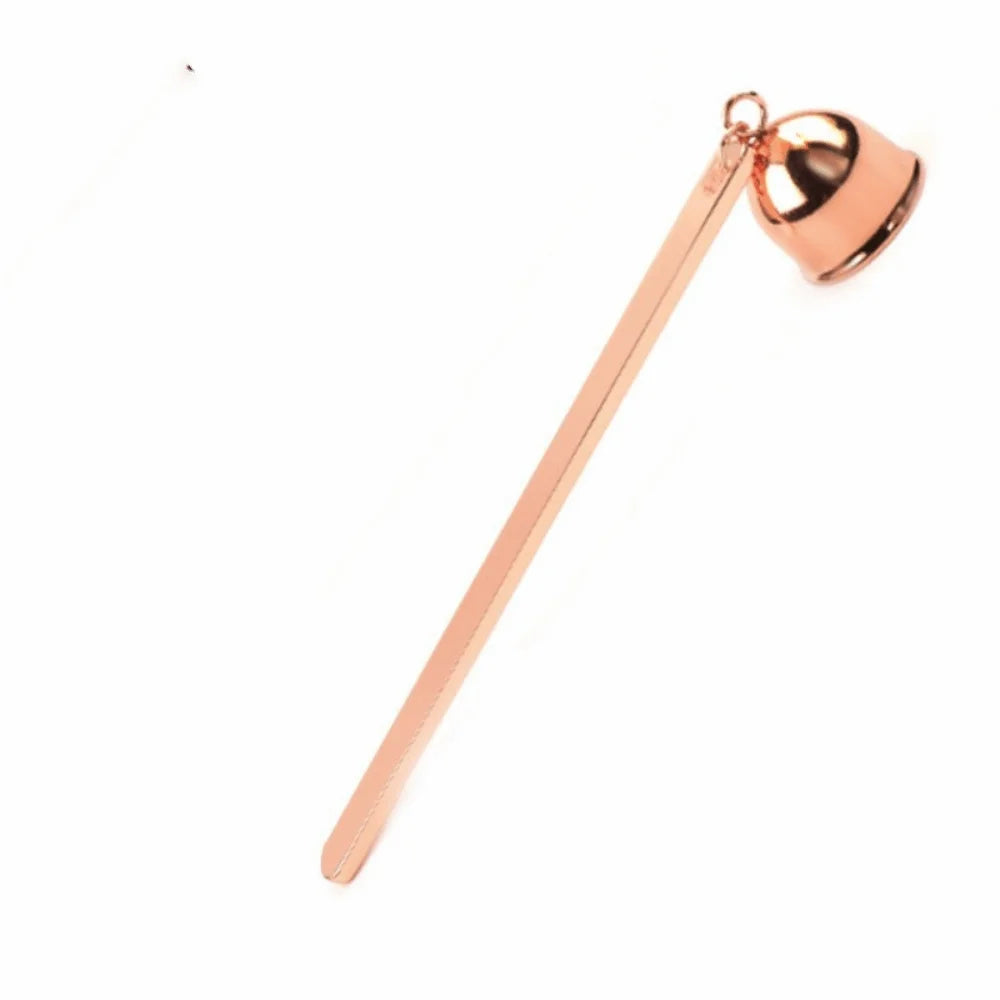 éteignoir snuffer acier inoxydable noir argent or cuivre bronze classique brillant antidérapant poignée boule