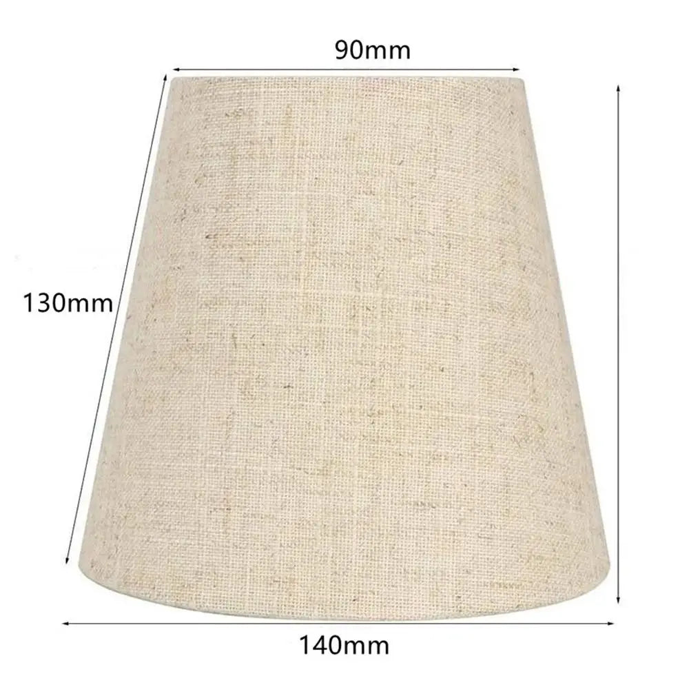 lampe table moderne beige texture lin opale fixations ruban bleu doré decoration intérieure