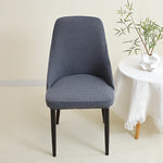 housse chaise moderne gris rayures élastique spandex polyester fauteuil mariagehôtel