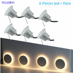 Spot LED moderne blanc chaud ip67 étanche 12v 24v aluminium autoinstallation chambre cuisine salon