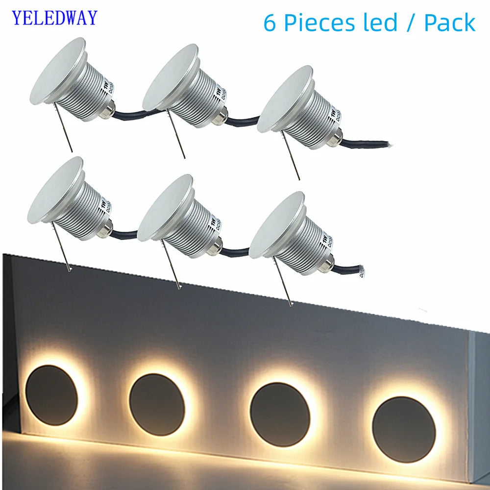 Spot LED moderne blanc chaud ip67 étanche 12v 24v aluminium autoinstallation chambre cuisine salon