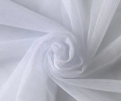 rouleau tulle doux translucide tissu filet décoration mariage rideau voile décoratif 10 mètres 160