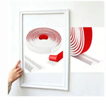 profil fenetre porte deco rayures horizontales adhesif blanc moderne