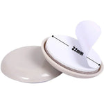 protections pieds meubles beige rondes adhésives set utilitaire 16 pieces 25mm 32mm 38mm