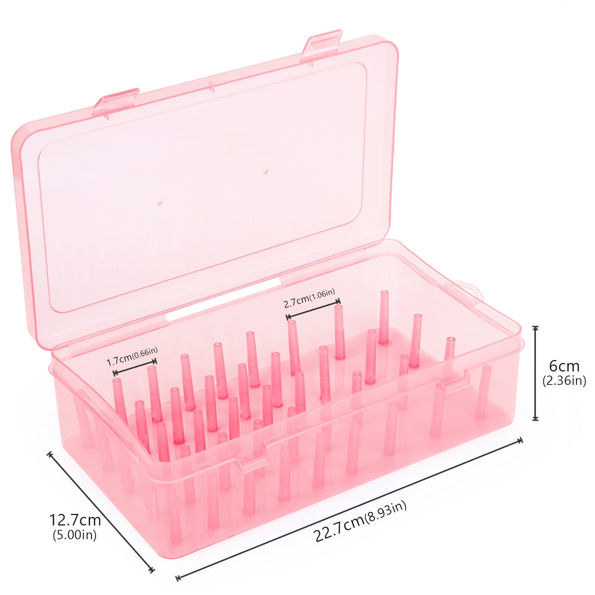 organisateur moderne bobines fil multicolores boîtes rangement opaques étui transport.axes fixations