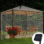 rideau lumineux led extérieur 300cm 300leds blanc multicolore moderne clips