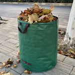sac feuilles jardin 120L 128L 200L 300L 400L 500L vert PP anti splachement réutilisable