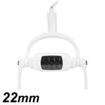 lampe dentaire blanche moderne capteur interrupteur vis fixée équipement dentaire phẫu thuật