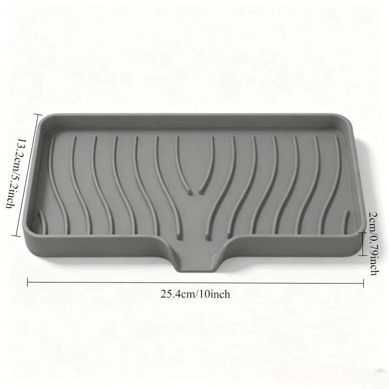 support savon silicone antidérapant moderne gris noir bleu facile nettoyer salle bain cuisine