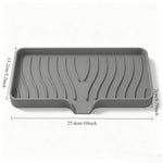 support savon silicone antidérapant moderne gris noir bleu facile nettoyer salle bain cuisine