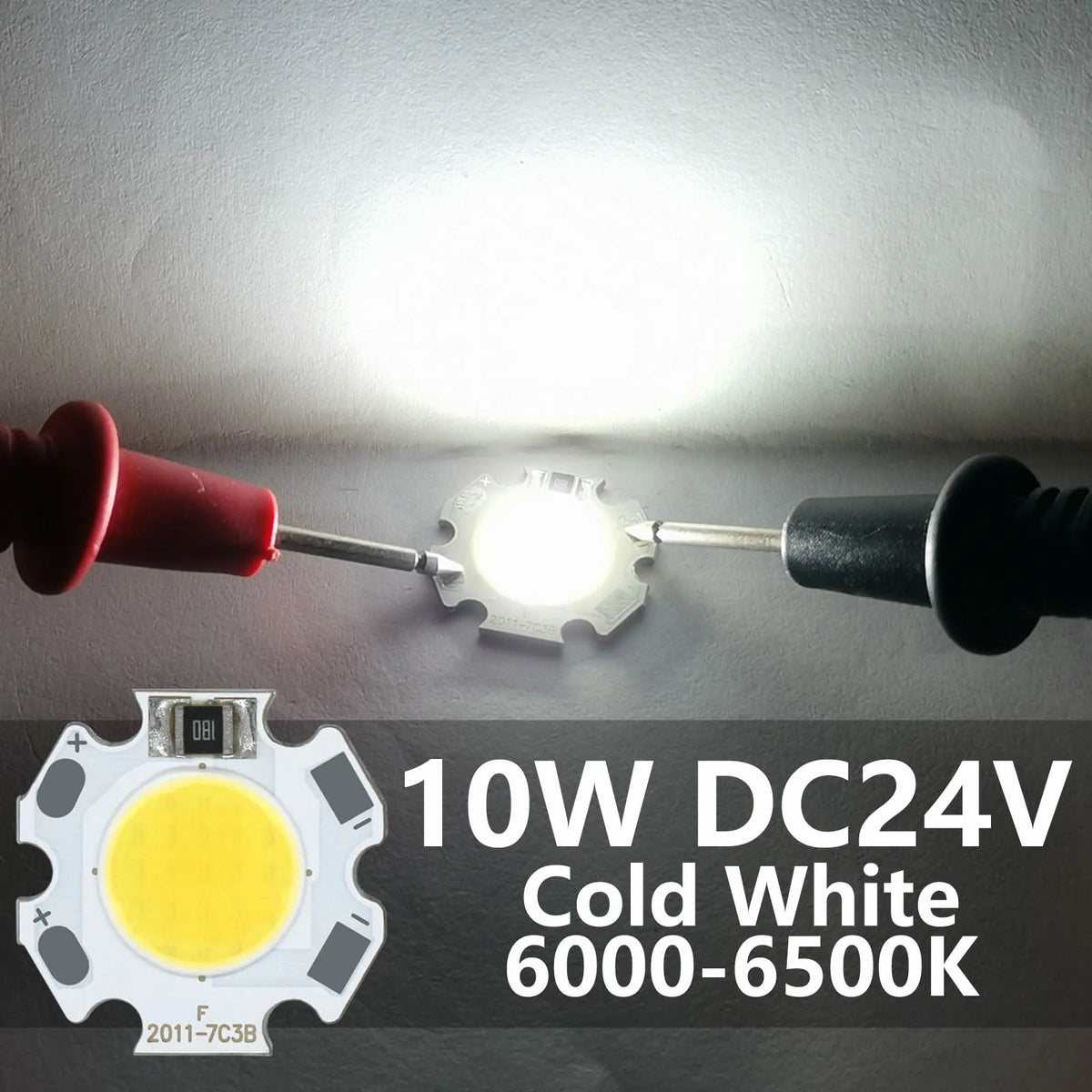 source lumineuse led blanc moderne 1000lm 10w dc24v 400ma 20mm 19mm cool white neutral