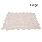 Détail dentelle napperon crochet fait main
