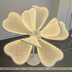 décoration mariage pivoine lumineuse blanc crème ballons fleurs artificielles