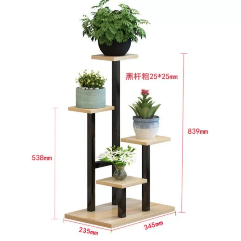 étagère plantes extérieure métal blanc moderne balcon jardin plantes artificielles