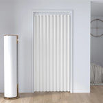 rideaux plissés crème barre isolation moderne extérieurs porte coulissante polyester fil teint minimaliste