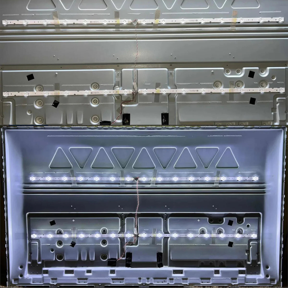 bande lumineuse led blanc ronde transparente moderne connecteurs led motifs decoratifs