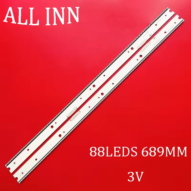 bande led rétro éclairage 689mm 88 leds 3v blanc moderne télévision