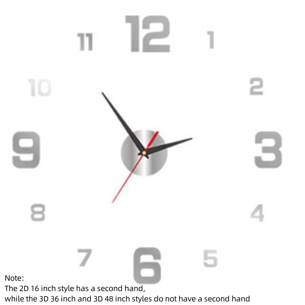 horloge murale moderne minimaliste vert lumineux noir doré numéros relief fond obscur quartz aiguille