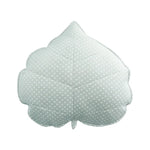 coussin rond imprimé feuilles velours amovible lavable moderne adultes multicolore