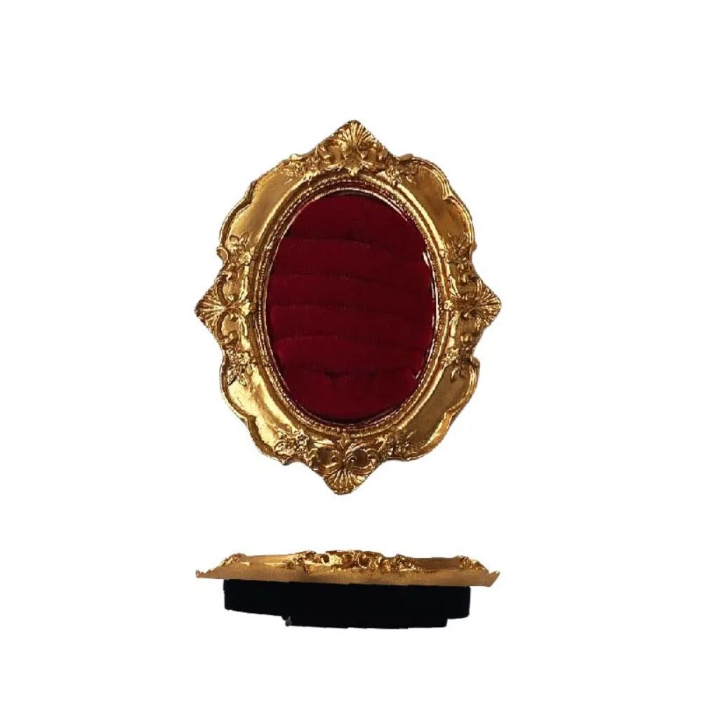 présentoir bijoux velours or rouge bleu rose blanc classique baroque box rangement bijoux