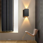 applique murale led or moderne adhésive flux lumineux 249 2000v aluminium mat fin