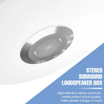lampe inteligente rgb blanc moderne certification rohs ul bluetooth app télécommande musique