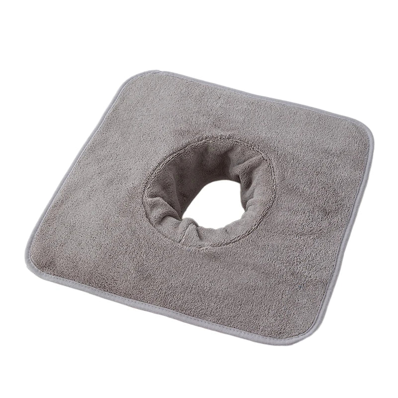serviettes toilette microfibre douce gris blanc rose bleu marron opaques modernes visage relaxation spa