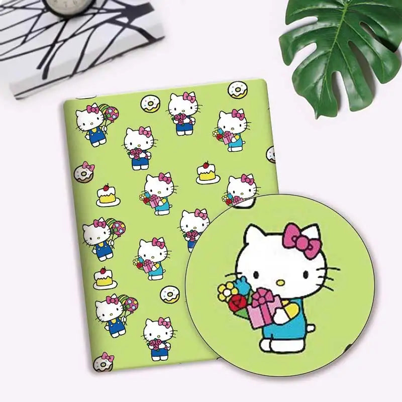 tissu coton sanrio hello kitty motifs accessoires coloré enfants couture robe poupée rideau maison