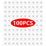 crochets muraux adhésifs transparents modernes sans perçage porte clés cadres affiches 6x6cm