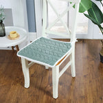 coussin chaise moderne antidérapant bleu clair violet beige blanc 45x45cm polyester coton