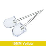 ampoule led transparente 10mm ronde couleurs moderne ultra lumineuse