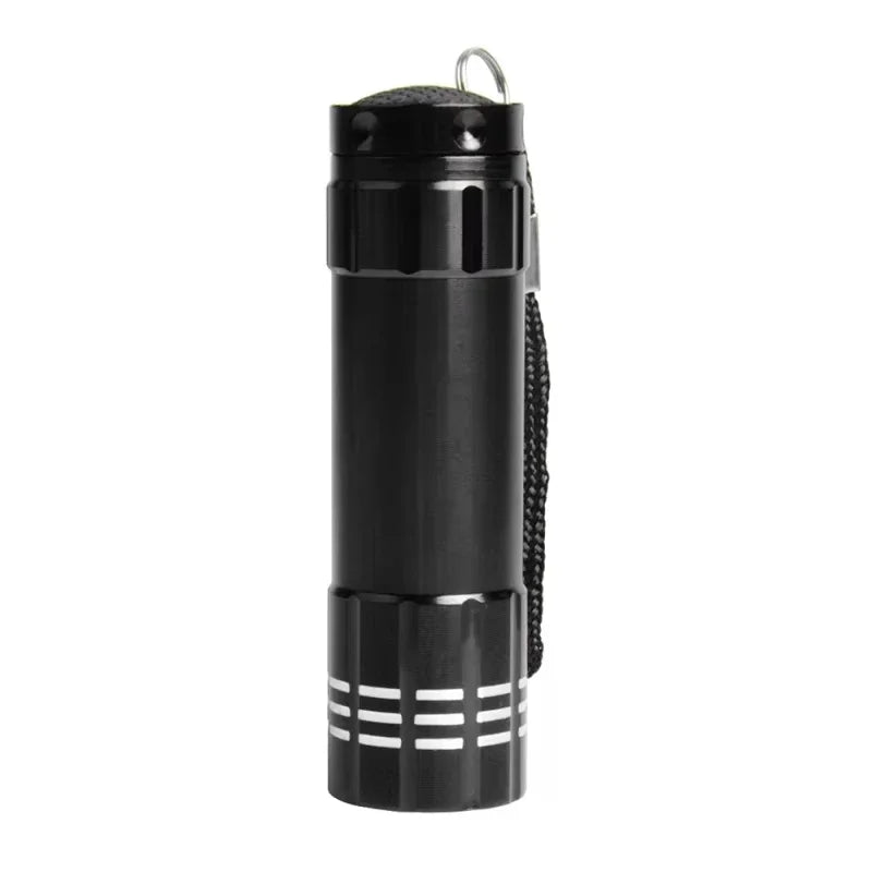 lampe torche uv noir texturée moderne cordelette détecteur urinaire animaux étancheurgence nail dryer 350