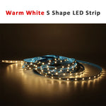 ruban led flexible adhésif blanc chaud froid 60 led moderne éclairage décorationintérieur salon