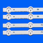 bandes rétroéclairage led blanc modernes connecteurs téléviseur accessoire technologie fixations électriques pack multiple télévisions