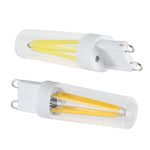 ampoule led filament blanc jaune transparente moderne g9 2w 3w 220v 5000h