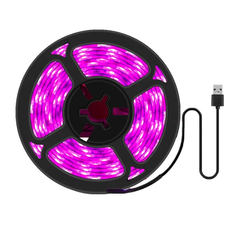 ruban led rose plantes croissance horticole usb serre hydroponique fleurs fleurs fleurs fleurs